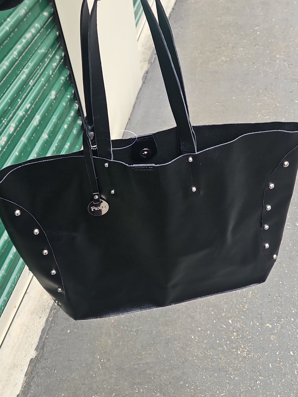 Fiore Italian Leather Tote Bag